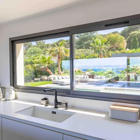 Palma Giens - Vue Panoramique -piscine Chauffee Mai A Septembre- 4 -garage