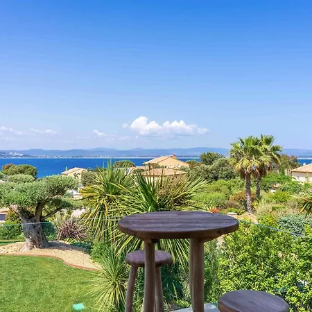 Villa Palma Giens - Vue Panoramique -piscine Chauffée Mai à Septembre- 4 -garage *