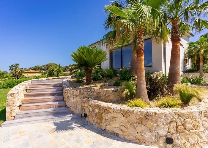 Palma Giens - Vue Panoramique -piscine Chauffee Mai A Septembre- 4 -garage *